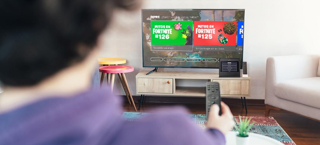 Fortnite features its Living APP on Movistar Plus+