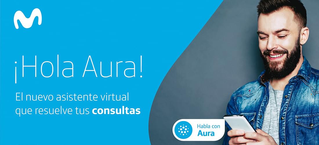 Die künstlichen Intelligenz Aura erreicht Movistar Ecuador, um die Beziehung zum Unternehmen zu vereinfachen
