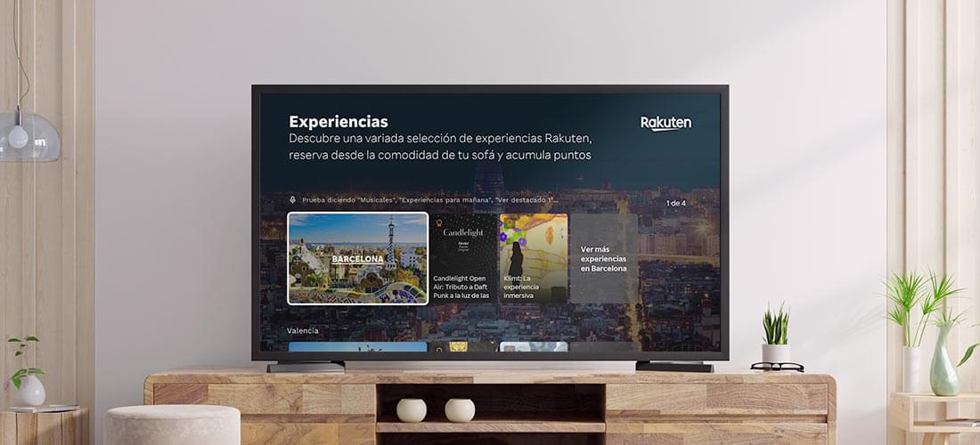 Rakuten and Telefónica launch an app to consult events and buy tickets on Movistar Plus+