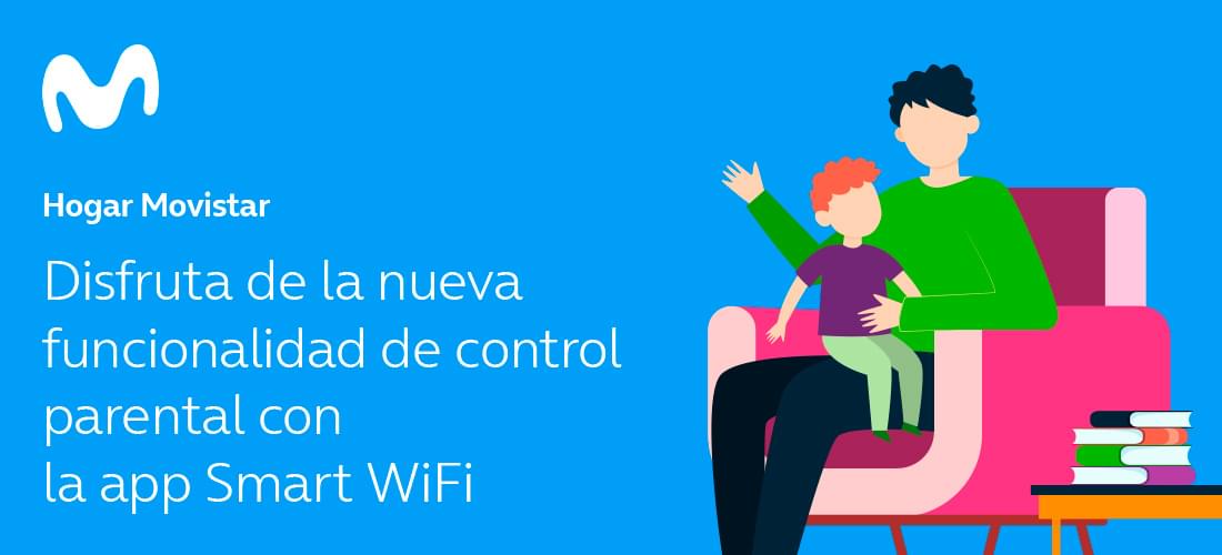 Movistar incorpora o controle parental da rede WiFi em sua app móvel Smart WiFi